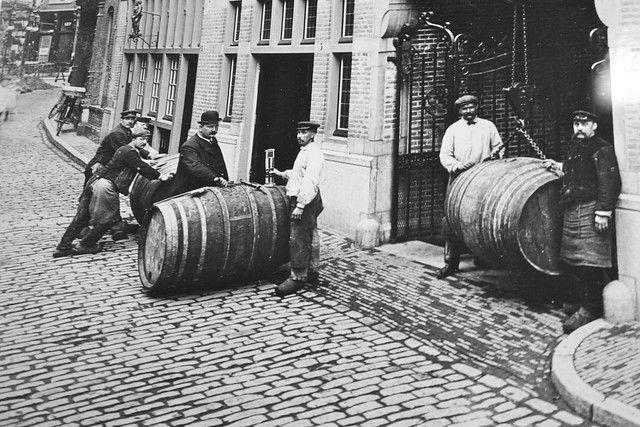 In De Wildeman Whiskey Distillery in Amsterdam