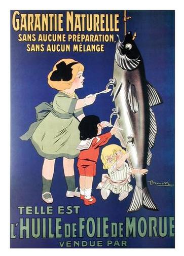 French Ad for Cod Liver Oil