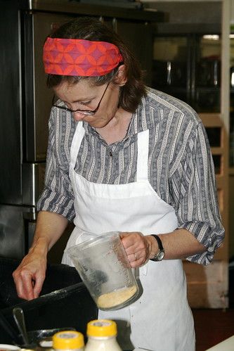 Mary Making Corn Bread
