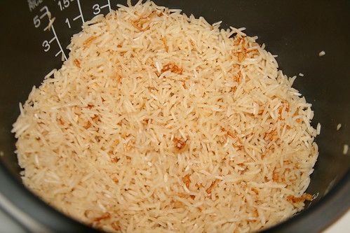 Rice Cooked in Broth