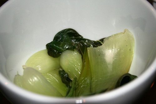 Steamed Baby Bok Choy