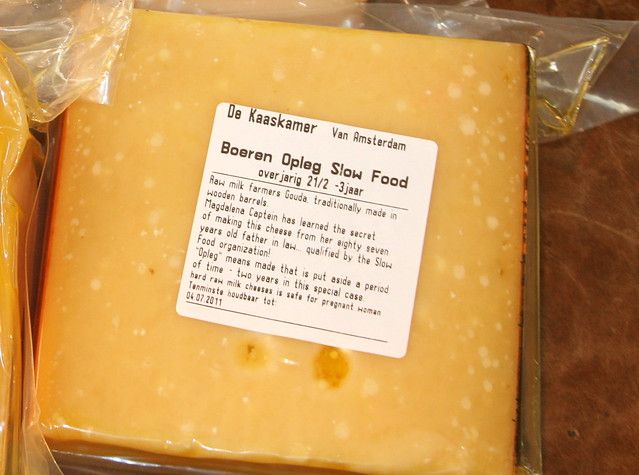 Dutch Slow Food Raw Cow's Milk Gouda Cheese