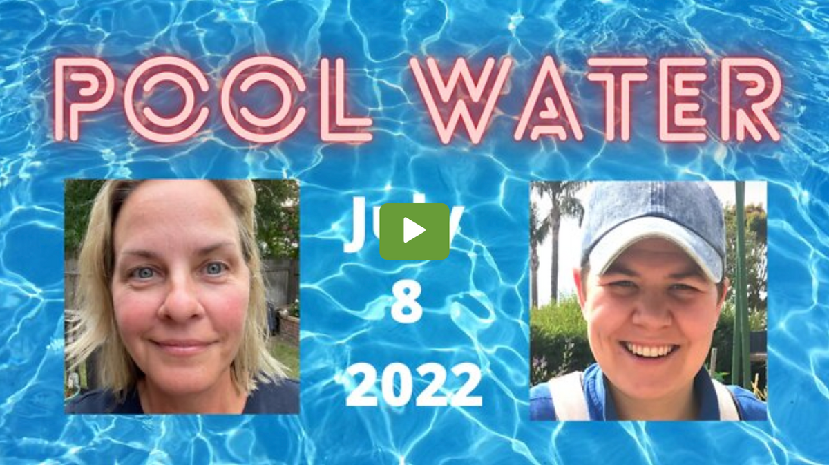 Pool Water Zoom Call Replay July 8, 2020: CDS... What is it?!