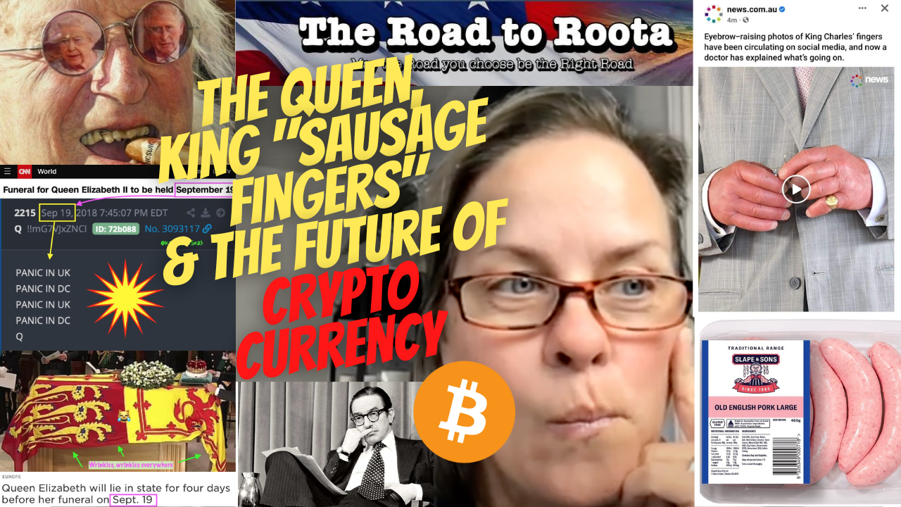 New Video: The Queen, King "Sausage Fingers" Charles & The Future of Cryptocurrency
