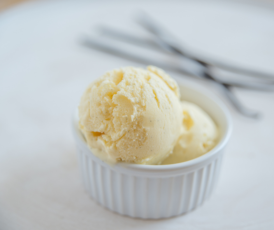 Vanilla Kefir Ice Cream