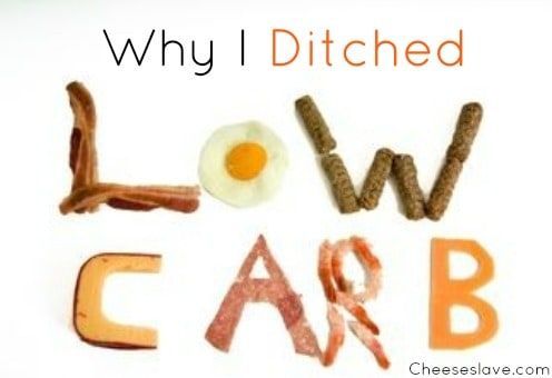 Why I Ditched Low Carb