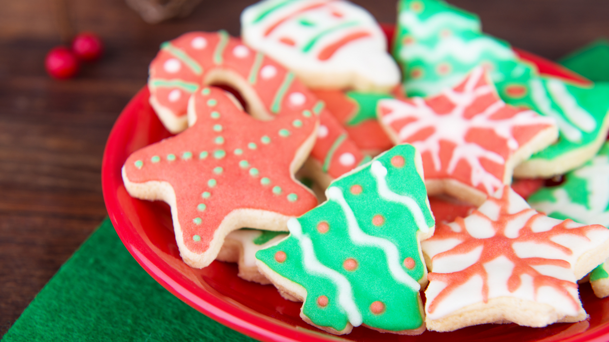 Sprouted Flour Christmas Cookies