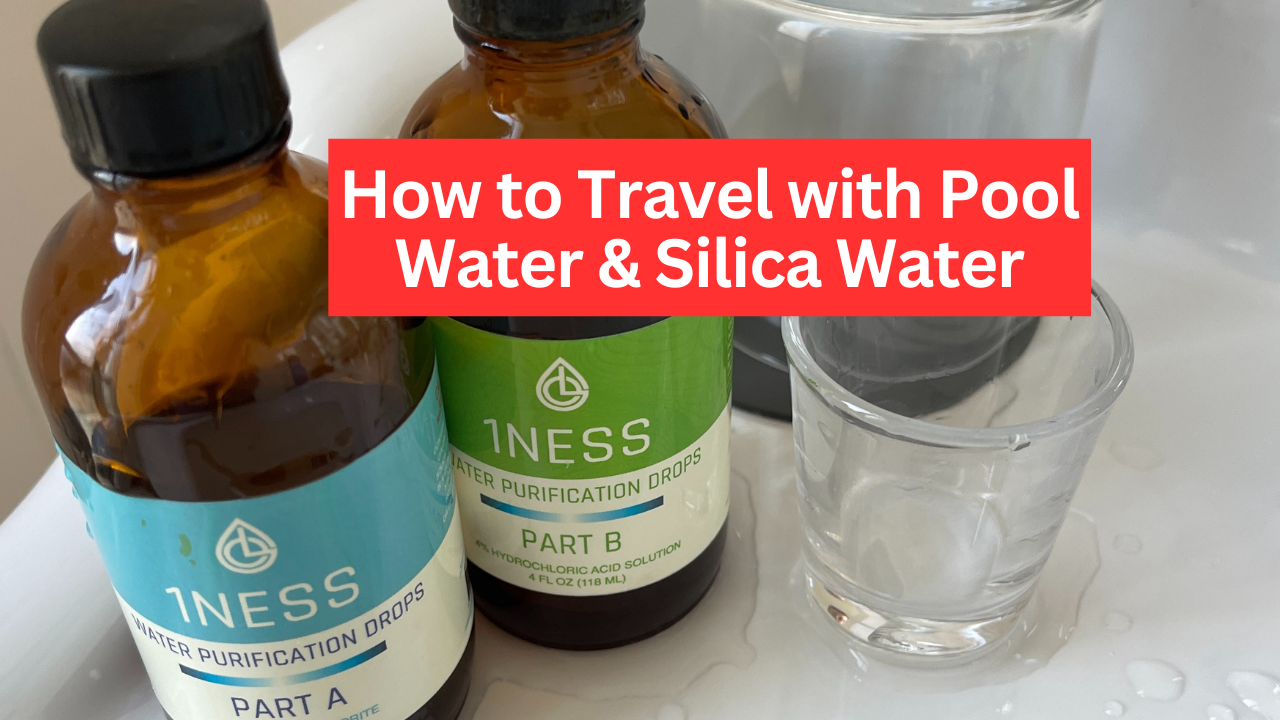 How to Travel with Pool Water & Silica