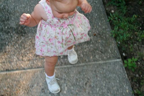 First Walk Without a Stroller