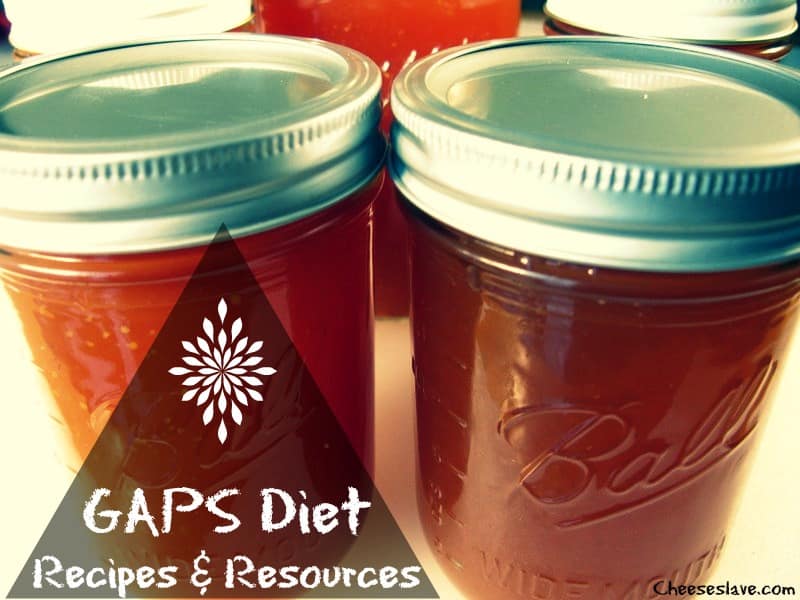 GAPS Diet Recipes & Resources