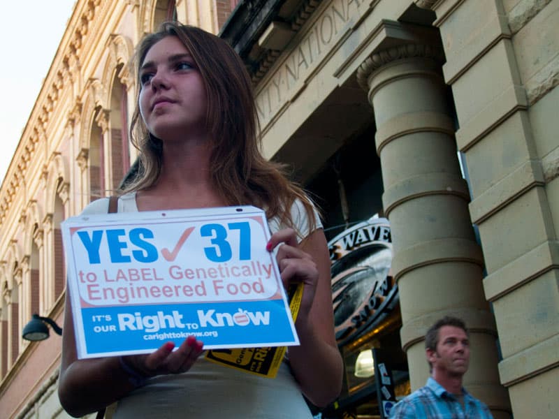 Donate Now to Label GMOs