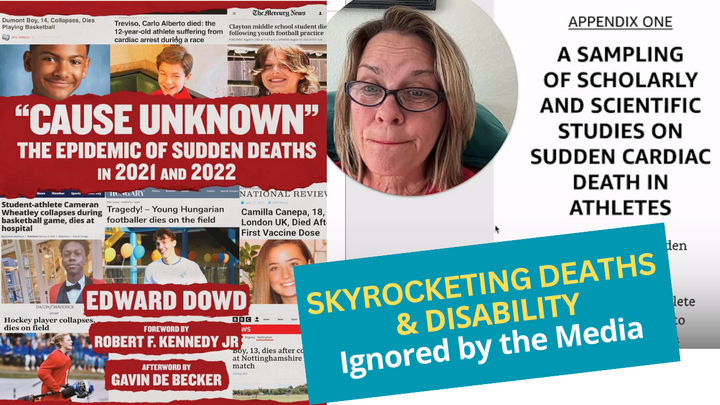 Skyrocketing Deaths & Disability Ignored by the Media (Video)