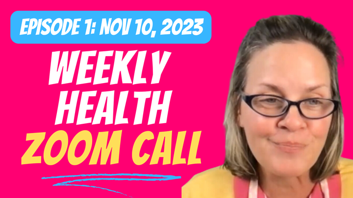 Weekly Health Zoom Replay: Episode 1 (Video)