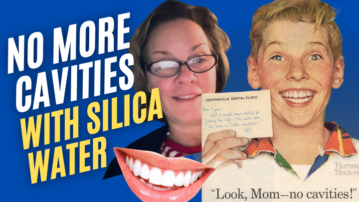 No More Cavities with Silica Water