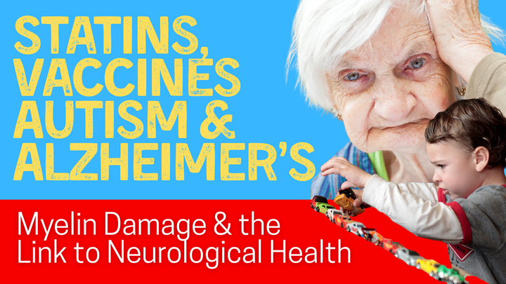 Statins, Vaccines, Autism & Alzheimer's: Myelin Damage & the Link to Neurological Health