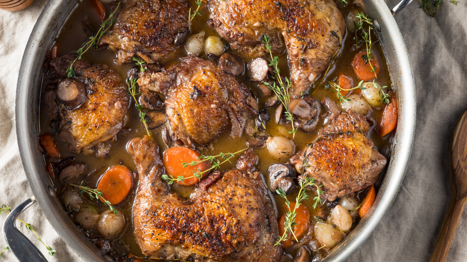 Crock Pot Coq au Vin Cheeseslave