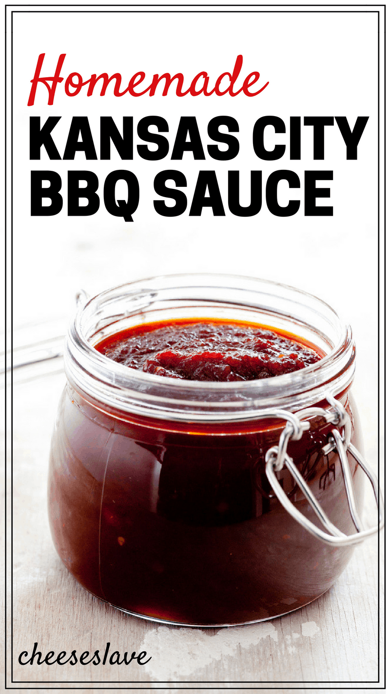 Homemade Kansas City BBQ Sauce