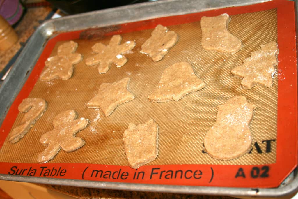 Sprouted Flour Christmas Cookies