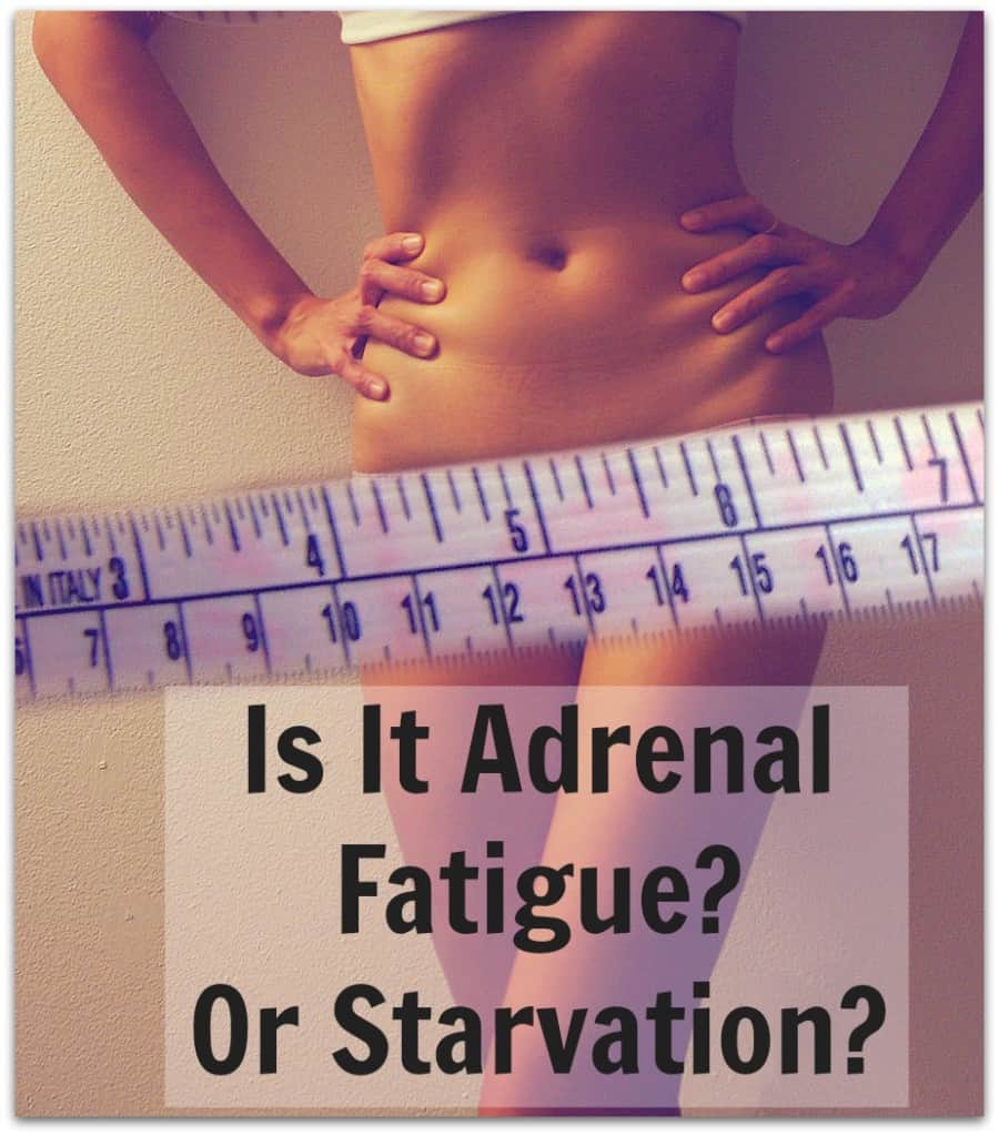 Is It Adrenal Fatigue? Or Starvation?