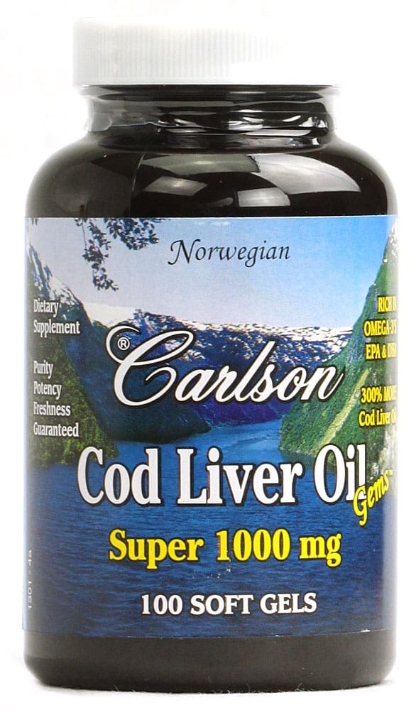 Save $5 on $49 worth of Carlson Cod Liver Oil