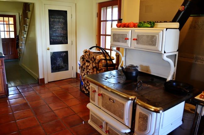 real food kitchen tour cookstove