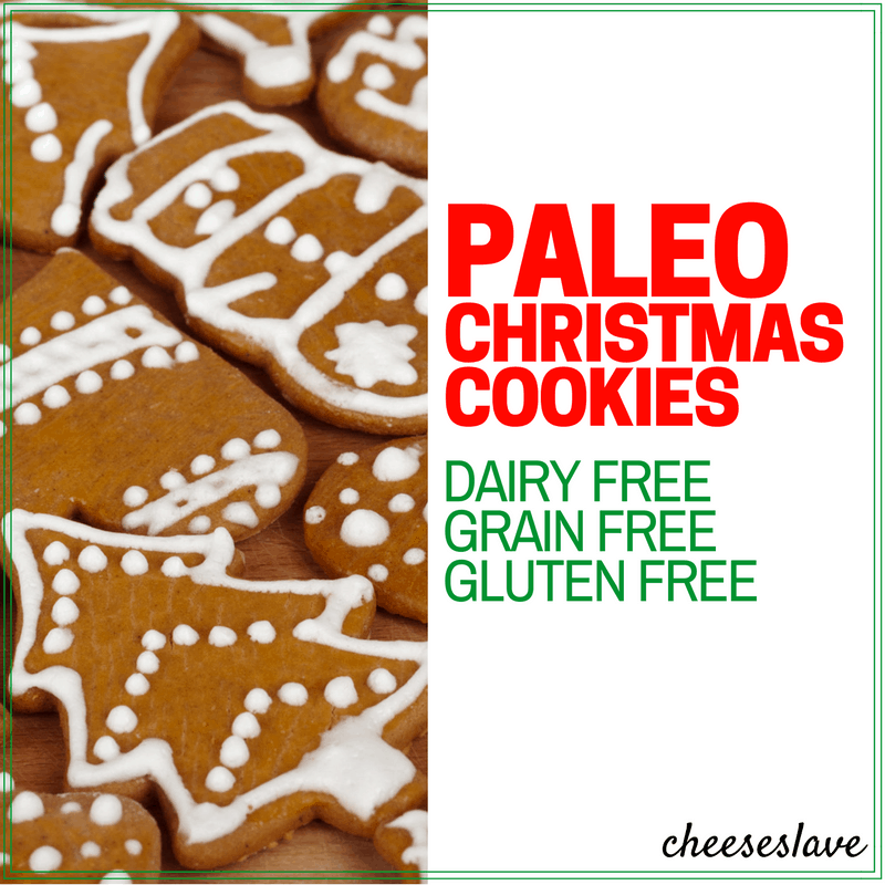 Paleo Christmas Cookies