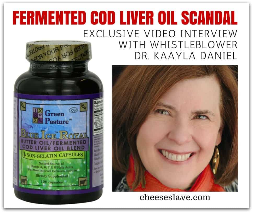 Fermented Cod Liver Oil Dr. Kaayla Daniel