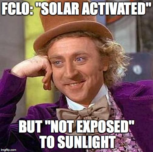 solar-activated