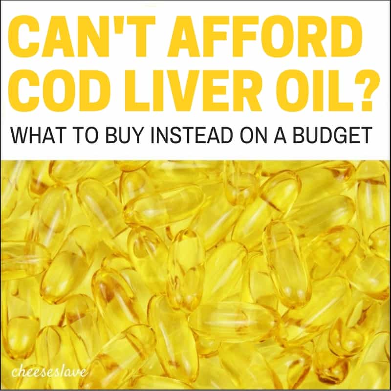 Can't Afford Cod Liver Oil? What To Buy Instead on a Budget