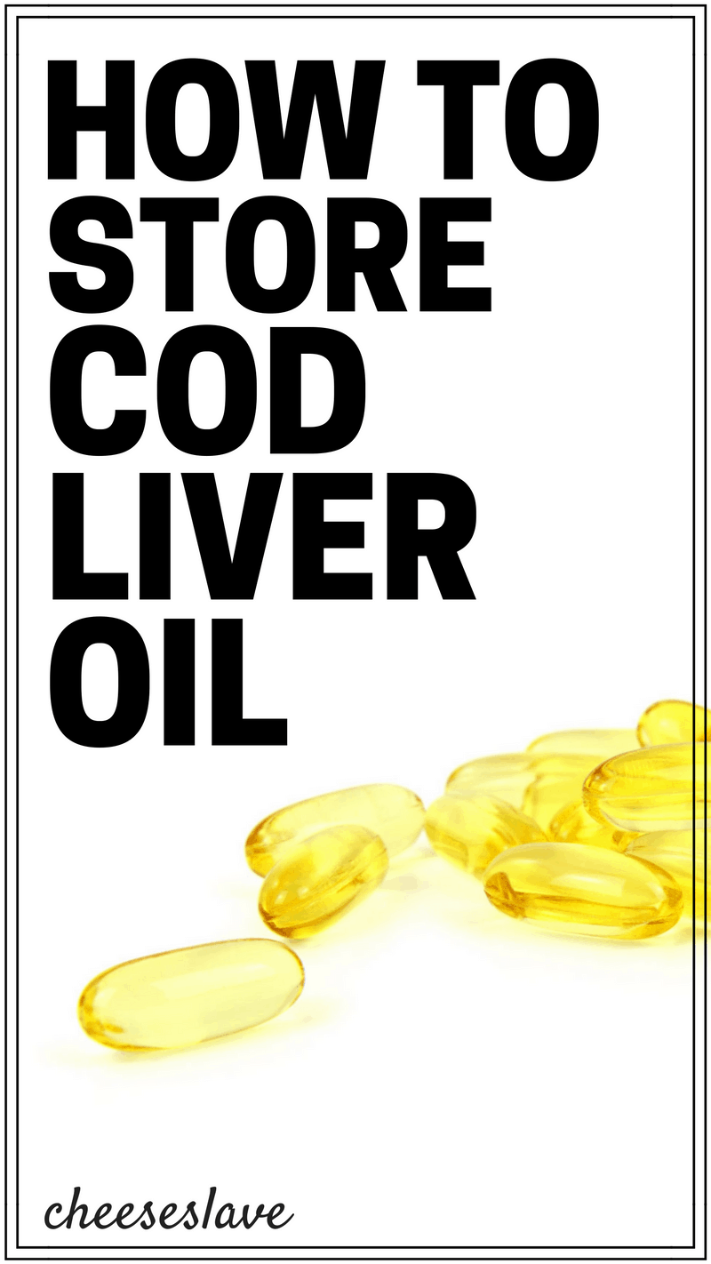 How to Store Cod Liver Oil