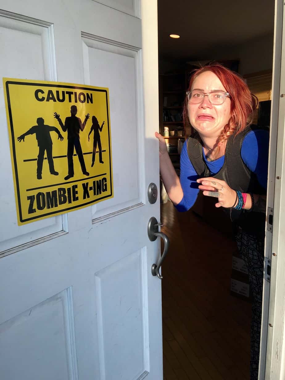 Halloween 2016 Zombie Door