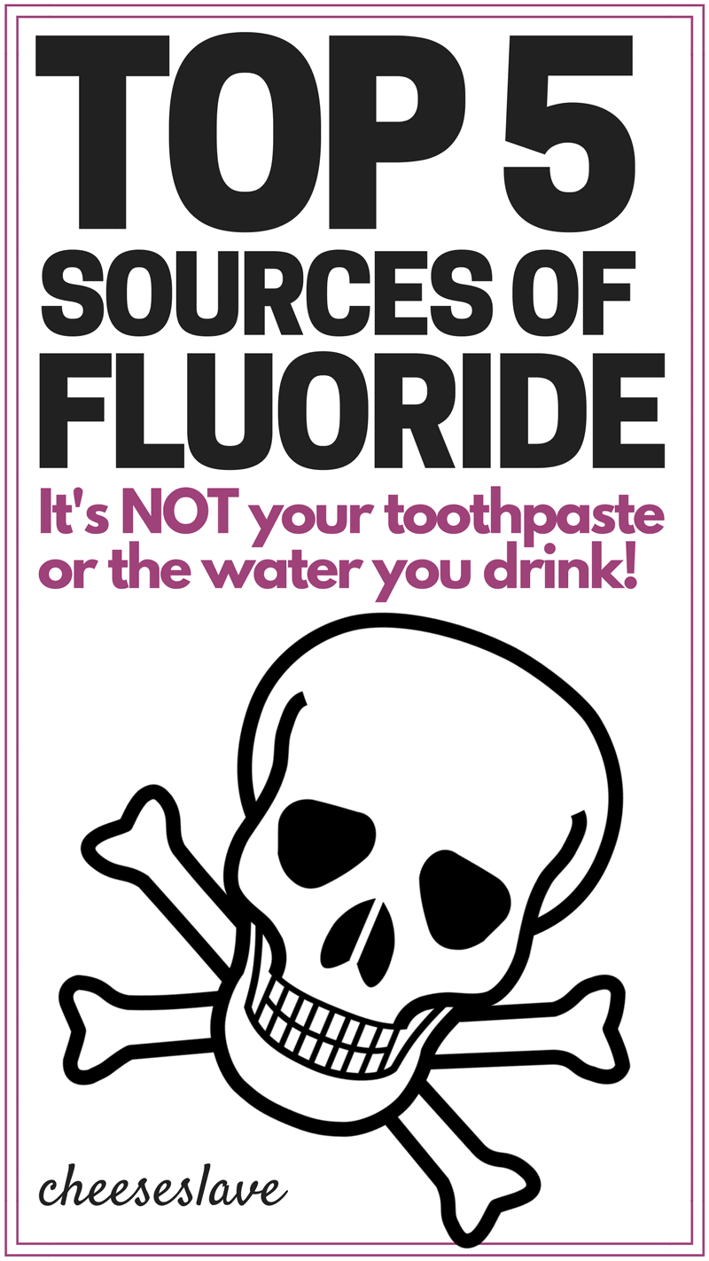 Top 5 Sources of Fluoride (It's Not Your Toothpaste or Drinking Water)