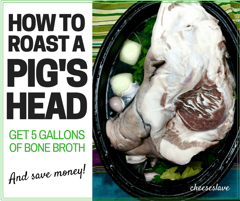 How to Roast a Pig's Head