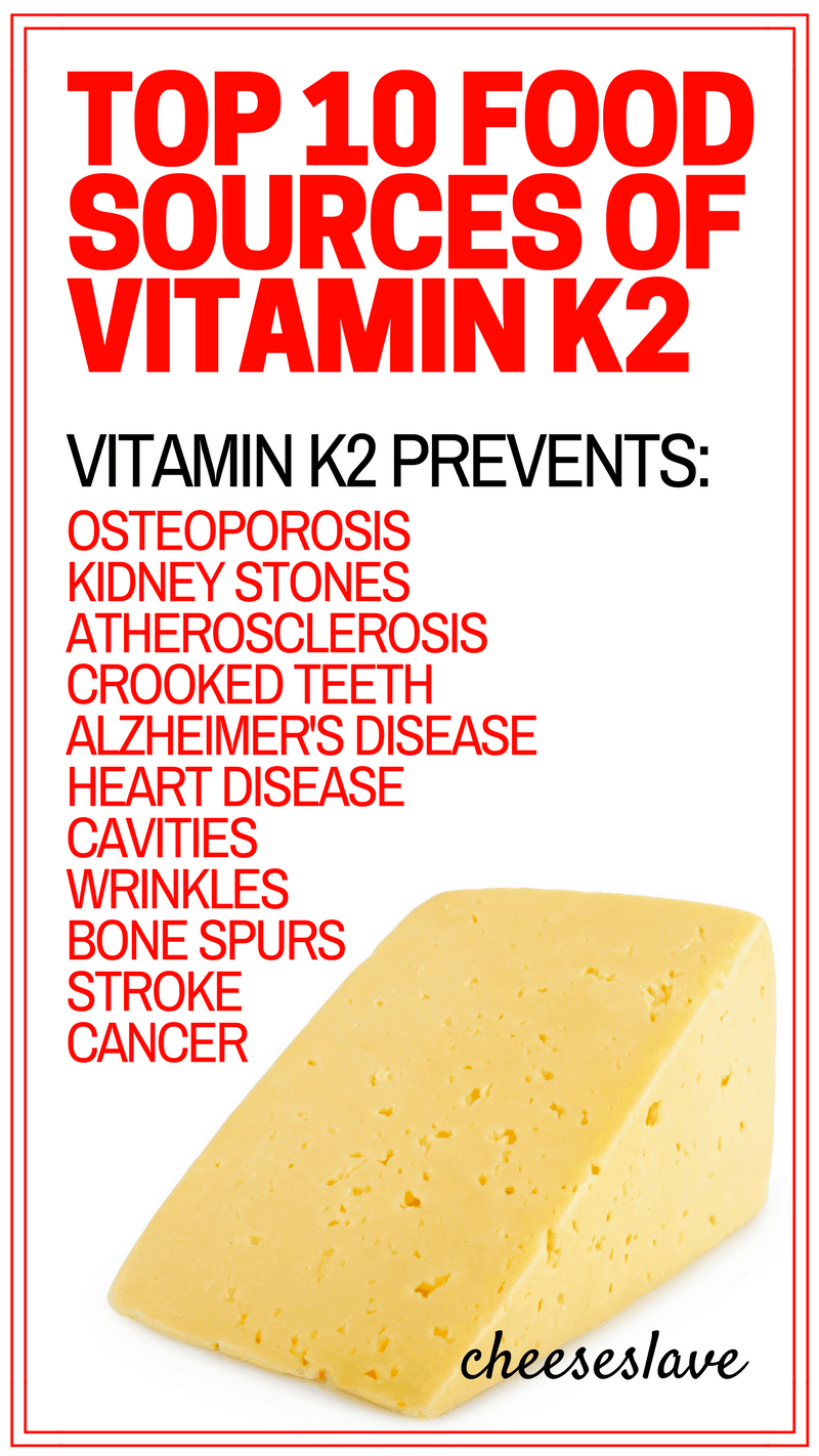 Top Sources of Vitamin K2  