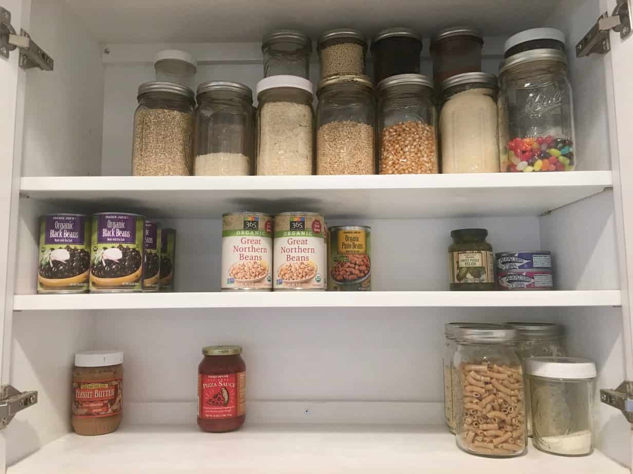 Organizing My Kitchen with the Life Changing Magic of Tidying Up - Pantry
