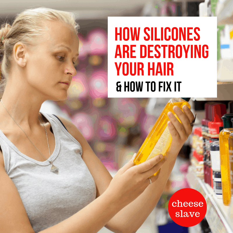 How Silicones are Destroying Your Hair