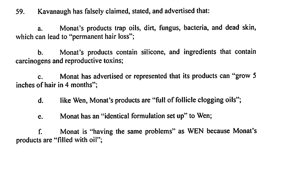 Monat Lawsuits 2018: Mags Kavanaugh Sued for Defamation
