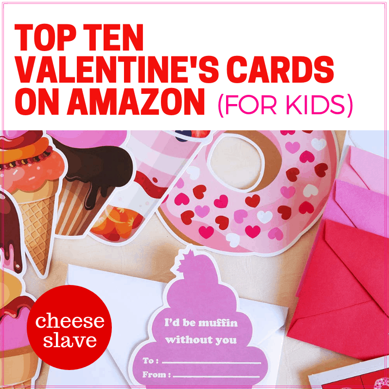 Top 10 Valentine's Day Cards on Amazon (For Kids)