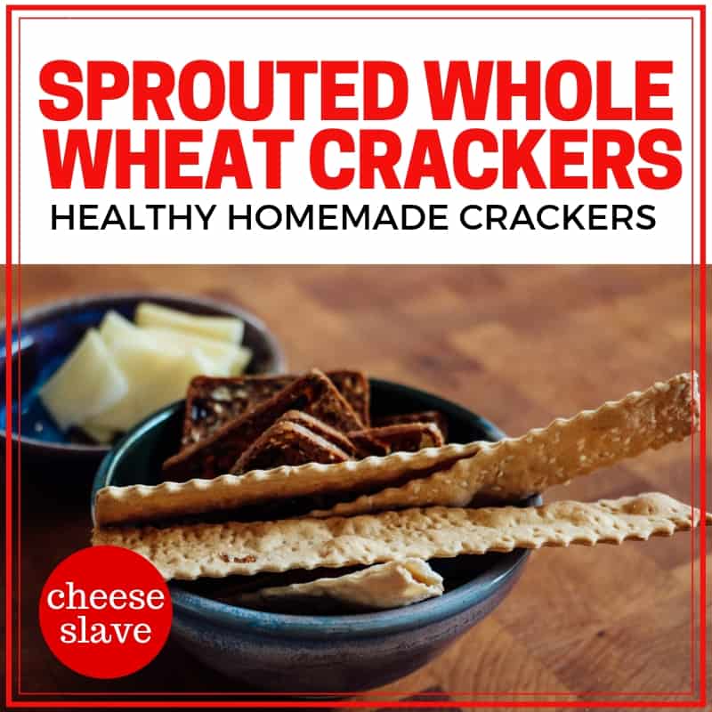 Sprouted Whole Wheat Crackers