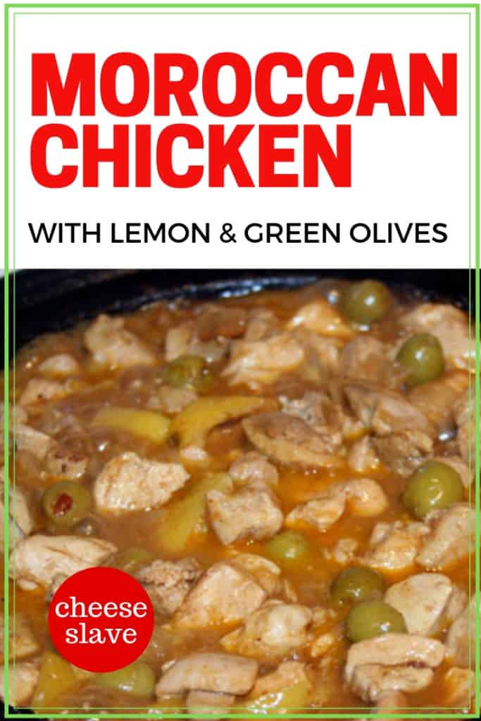Moroccan Chicken with Lemon and Green Olives