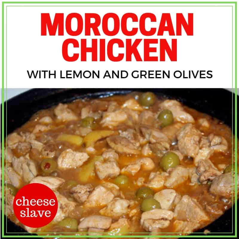 Moroccan Chicken with Lemon and Green Olives